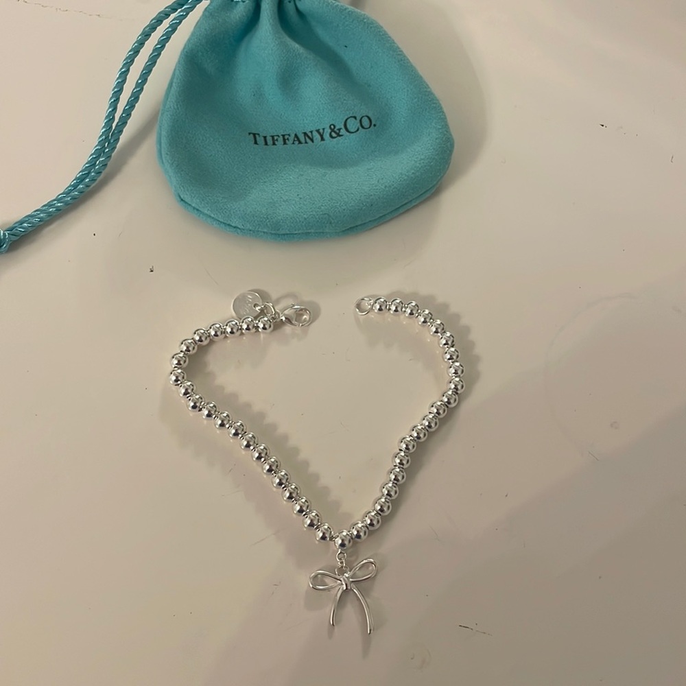 Tiffany and co bow tie bracelet